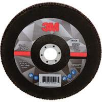 Disque &agrave; lamelles &agrave; changement rapide 769F, 7" x 7/8", Type 27, Grain 120+, Oxyde d'aluminium/C&eacute;ramique Ontario Packaging