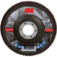 769F Quick Change Flap Disc, 4-1/2" x 7/8", Type 27, 80+ Grit, Ceramic Ontario Packaging