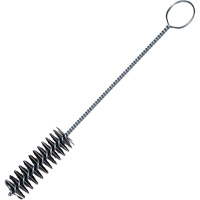 Twisted Steel Tube Brush, 1/8" Dia. x 1" L, 6" Overall Length Ontario Packaging