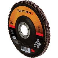 Cubitron II 969F Flap Disc, 5" x 7/8", Type 27, 40+ Grit, Ceramic Ontario Packaging