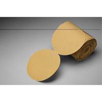 Stikit Gold Paper Disc Roll, 6" Dia., P150 Grit, Aluminum Oxide Ontario Packaging
