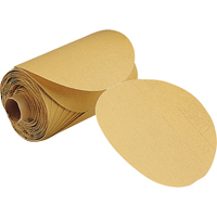 236U Stikit Paper Disc Roll, 5" Dia., P100 Grit, Aluminum Oxide Ontario Packaging