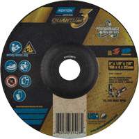 Quantum3 Grinding & Cutting Wheel, 6" x 1/8", 7/8" Arbor, Type 27, 24 Grit, Ceramic Alumina Ontario Packaging