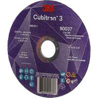 Meule &agrave; tronçonner Cubitron 3, 5" x 0,045", Arbre de 7/8", Type 1, C&eacute;ramique, 12250 Tr/min Ontario Packaging