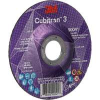 Cubitron 3 Cut-Off Wheel, 4-1/2" x 0.045", 7/8" Arbor, Type T27, Ceramic, 13300 RPM Ontario Packaging