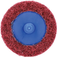 Disque de pr&eacute;paration de surface non tiss&eacute; &agrave; rechange rapide Bear-Tex Vortex, 2" dia., Grain Moyen, Oxyde d'aluminium Ontario Packaging