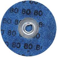 Disques en tissu &agrave; changement rapide Gemini R766/R228, 3" dia., Grain 80, Oxyde d'aluminium Ontario Packaging