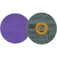 Cubitron 3 Roloc Fibre Disc, 3" Dia., 60+ Grit, Ceramic Ontario Packaging
