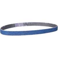 Courroie pour ponceuse BlueFire, 3/8" la x 13" lo, Alumine de zirconium, Grain 60 Ontario Packaging