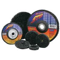Bear-Tex<sup>®</sup> Rapid Strip Non-Woven Quick-Change Disc, 2" Dia., Extra Coarse Grit, Silicon Carbide NZ839 | Ontario Packaging