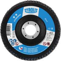 2-in-1 Flap Disc, 4-1/2" x 22.5 mm, Type 27A, 60 Grit, Ceramic Alumina Ontario Packaging