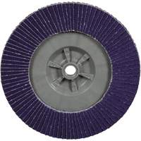 Cubitron 3 Flat Flap Disc with Quick Change 1169F, 6" x 5/8"-11, Type T27, 80+ Grit, Ceramic Ontario Packaging