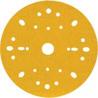 Disque abrasif dor&eacute; Hookit, dia 6", Grain 180, Oxyde d'aluminium, Poids C Ontario Packaging