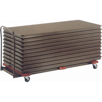 Flat Stacking Table Caddies, 97.5" W x 31.25" D x 36.25" H OG341 | Ontario Packaging