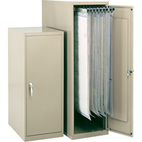 Vertical Filing Cabinets, Steel, 1 Drawers, 16" W x 27" D x 42" H, Tropic Sand OB142 | Ontario Packaging