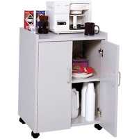 Mobile Refreshment Centre, 23" x 31" x 18", 200 lbs. Capacity OK018 | Ontario Packaging