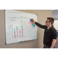 White Board, Magnetic, 72" W x 48" H ON537 | Ontario Packaging