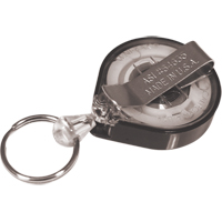 Retractable Mini-Bak<sup>®</sup> Key Rings, Plastic, 36" Cable, Belt Clip Attachment ON546 | Ontario Packaging