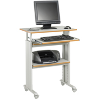 Muv™ Stand-Up Adjustable Height Workstations ON733 | Ontario Packaging