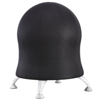 Zenergy™ Ball Chair, Fabric, Black, 250 lbs. Capacity OP694 | Ontario Packaging
