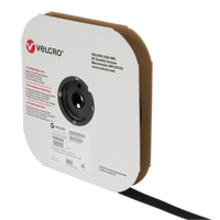 Fastener Tape, Hook, 25 yds x 1", Sew-On, Black Ontario Packaging