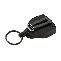 Super48™ Heavy-Duty Retractable Key Holder, Polycarbonate, 48" Cable, Belt Clip Attachment OQ354 | Ontario Packaging