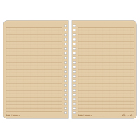 Side-Spiral Notebook, Soft Cover, Tan, 64 Pages, 4-5/8" W x 7" L OQ411 | Ontario Packaging