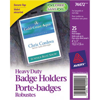 Heavy-Duty Badge Holder OQ422 | Ontario Packaging