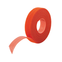 One-Wrap<sup>®</sup> Cable Management Tape, Hook & Loop, 25 yds x 5/8", Self-Grip, Orange OQ532 | Ontario Packaging