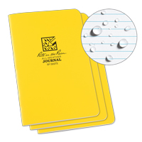 Notebook, Soft Cover, Yellow, 48 Pages, 4-5/8" W x 7" L OQ542 | Ontario Packaging