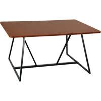 Oasis™ Sitting Teaming Table, 48" L x 60" W x 29" H, Cherry OQ701 | Ontario Packaging