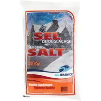 Ice Melting Salt, 44.1 lbs. (20 kg), Bag, -10°C (14°F) OQ733 | Ontario Packaging