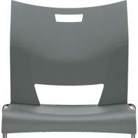 Duet™ Armless Training Chair, Plastic, 33-1/4" High, 350 lbs. Capacity, Grey OQ780 | Ontario Packaging