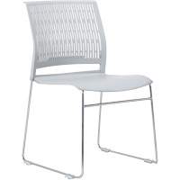 Activ™ Series Stacking Chairs, Polypropylene, 32-3/8" High, 250 lbs. Capacity, Grey OQ955 | Ontario Packaging
