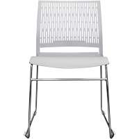 Activ™ Series Stacking Chairs, Polypropylene, 32-3/8" High, 250 lbs. Capacity, Grey OQ955 | Ontario Packaging