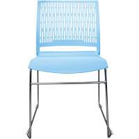 Activ™ Series Stacking Chairs, Polypropylene, 32-3/8" High, 250 lbs. Capacity, Blue OQ956 | Ontario Packaging