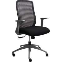 Era™ Series Adjustable Office Chair, Fabric/Mesh, Black, 250 lbs. Capacity OQ965 | Ontario Packaging