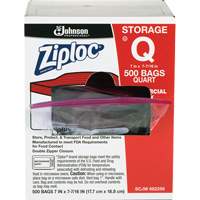 Sacs d'entreposage alimentaire à double fermeture à glissière de Ziploc<sup>MD</sup> OQ991 | Ontario Packaging