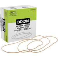 Rubber Bands, 6" x 1/16" Ontario Packaging