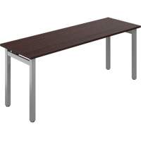 Newland Table Desk, 29-7/10" L x 72" W x 29-3/5" H, Dark Brown OR443 | Ontario Packaging