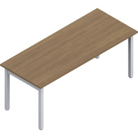 Newland Table Desk, 29-7/10" L x 72" W x 29-3/5" H, Cherry OR444 | Ontario Packaging