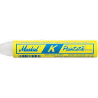 M Paintstik&reg; Paint Marker for Heat Treating, Solid Stick, White Ontario Packaging