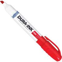 Dura-Ink&reg; Marker #55, Red, Chisel Tip Ontario Packaging