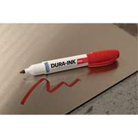 Dura-Ink&reg; Marker #55, Red, Chisel Tip Ontario Packaging