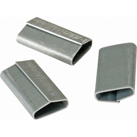 Steel Seals - Push Style (Overlap), Closed, Fits Strap Width: 5/8" PA538 | Ontario Packaging