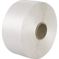 Bonded Cord Strapping, Polyester Cord, 1/4" W x 7800' L, Manual Grade PB017 | Ontario Packaging