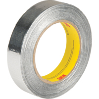 425 Aluminum Foil Tape, 4.6 mils Thick, 25.4 mm (1") x 54.86 m (180') PC203 | Ontario Packaging
