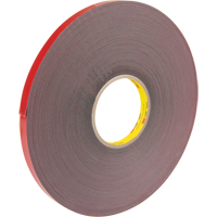 Ruban VHB, 32,9 m (108') lo x 12,7 mm (1/2") la, 40 mils, Acrylique Ontario Packaging