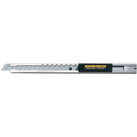 Standard-Duty Precision Knife, 9 mm, Stainless Steel, Stainless Steel Handle Ontario Packaging