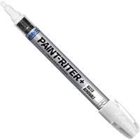 Paint-Riter&reg;+ Water Removable Paint Marker, Liquid, White Ontario Packaging